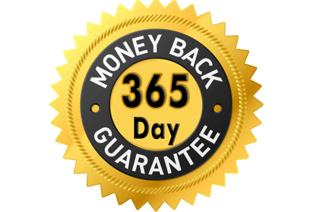 365 Days Money Back Guarantee